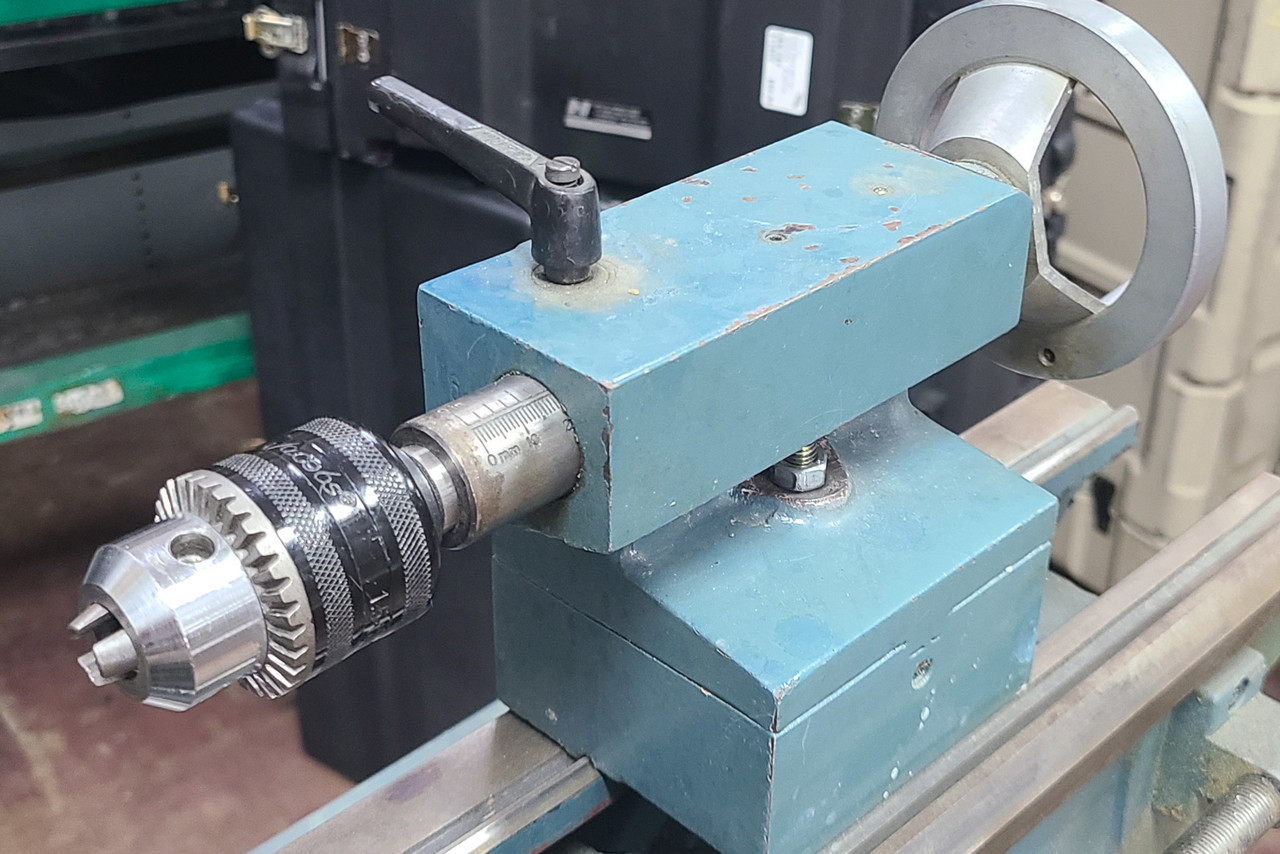 Enco 110-0820 Benchtop Metal Working Mini Lathe w/stand