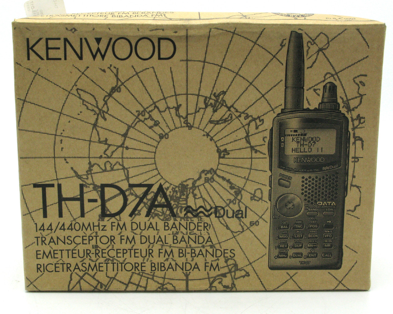 Kenwood TH-D7A VHF/UHF FM Dual Band Handheld Data Communicator