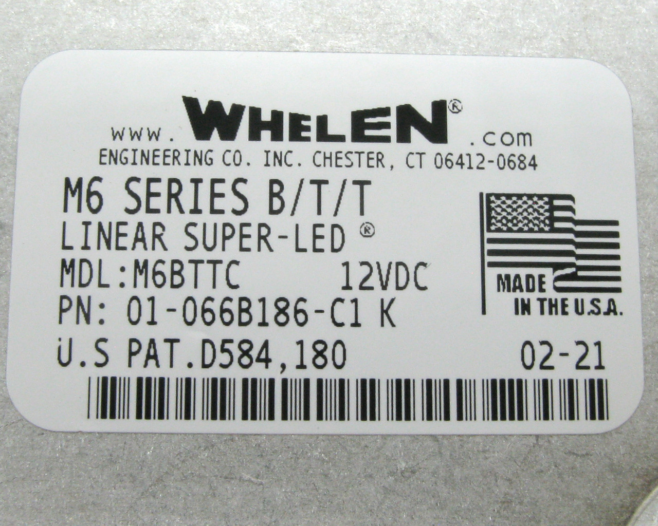 Whelen M6 Series Brake/Tail/Turn Light