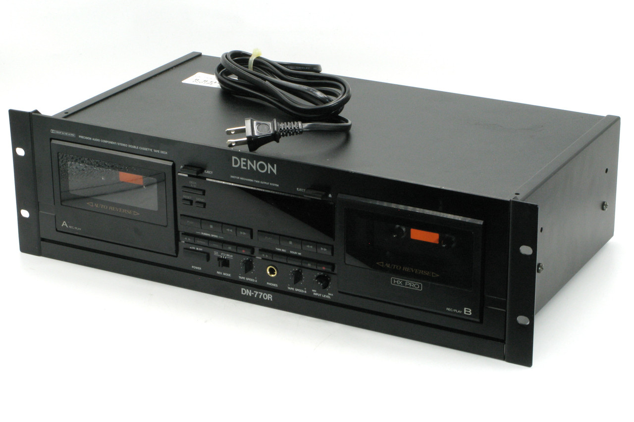 Denon DN-770R Dual Cassette Deck