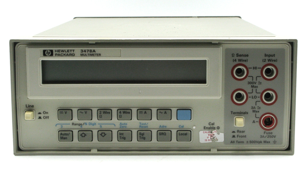 HP 3478A 5.5 Digit DMM with HP-IB interface