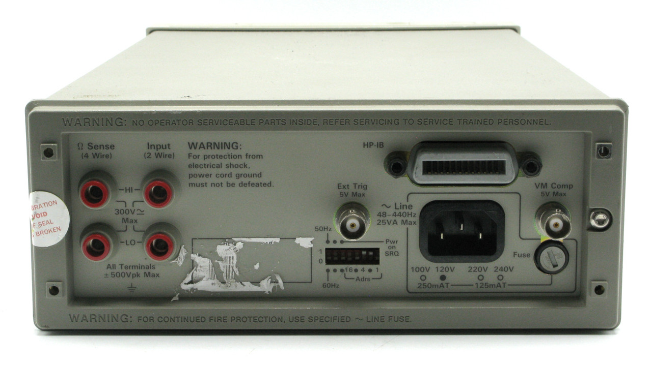 HP 3478A 5.5 Digit DMM with HP-IB interface