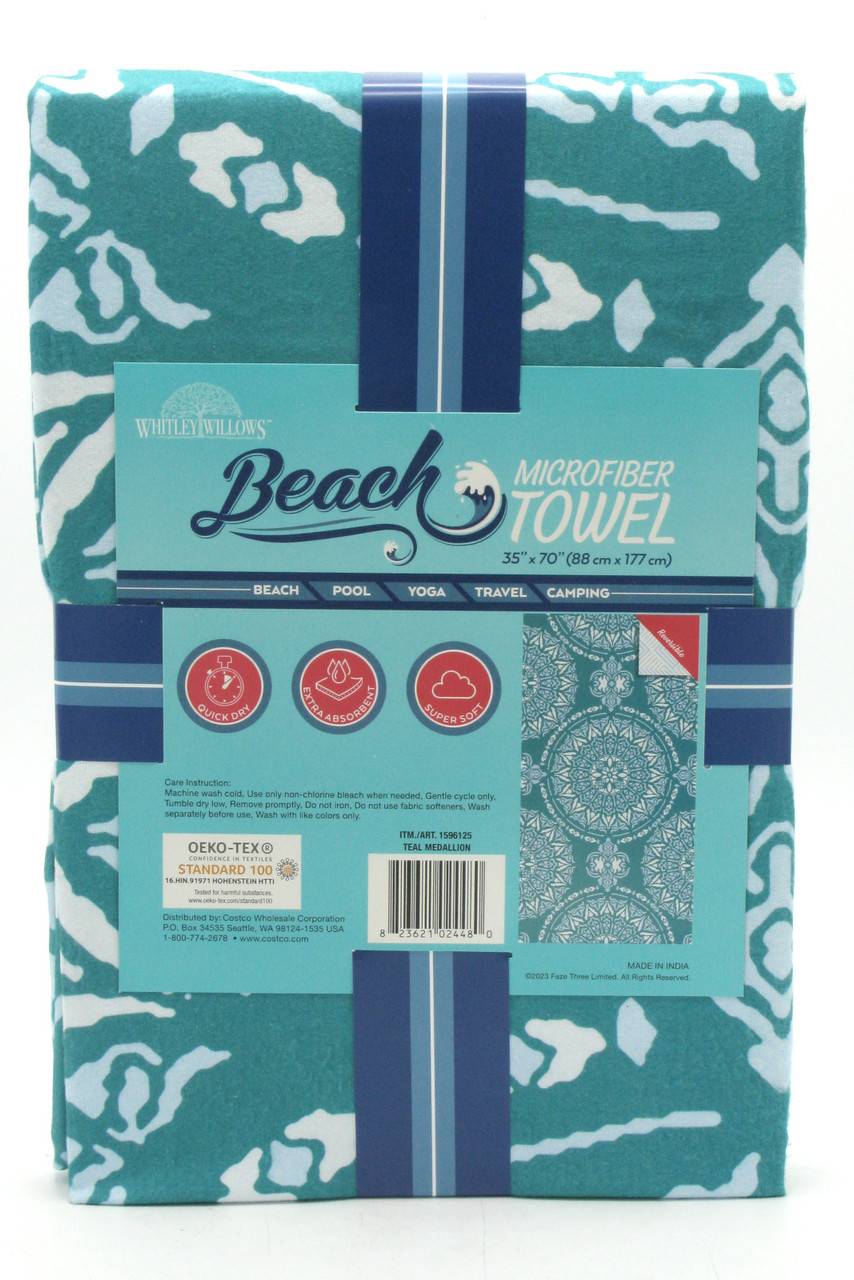 Whitley Willows Microfiber Beach Towel