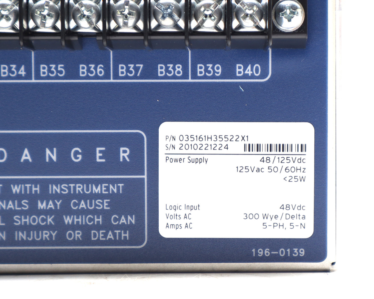 Schweitzer SEL-351 351#357719 Utility Feeder Protection System