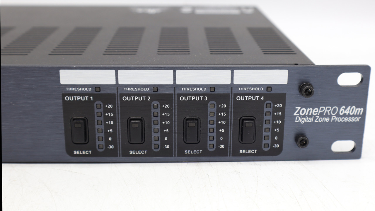 Zone Pro Close DBX ZonePro 640M 6x4 Digital Zone Processor