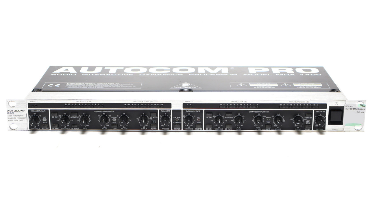 Behringer ベリンガー オーディオコンプレッサー MDX 1400 Amazon.com