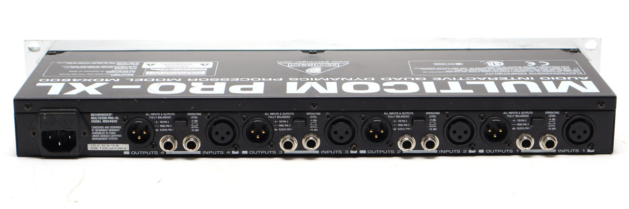 Behringer Multicom MDX4600 4-Channel Expander/Gate