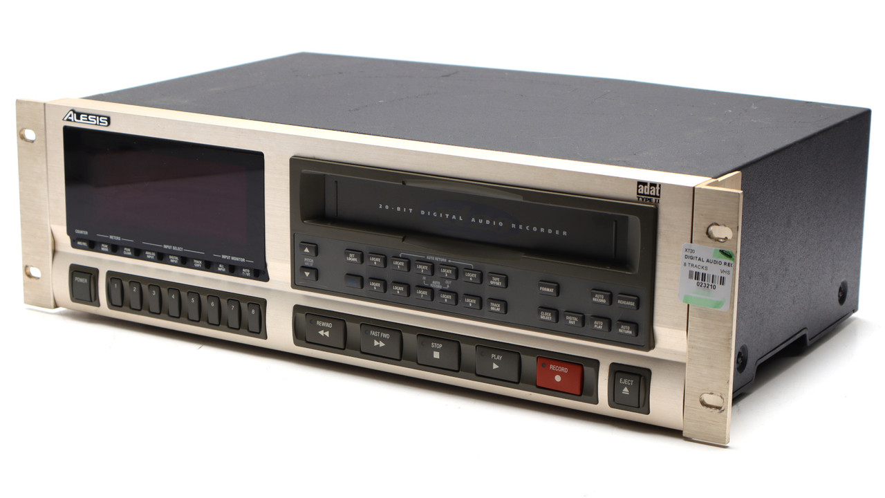 あずページ Alesis ADAT-XT20 Type II 20-Bit 8-Track Digital Audio Recorder