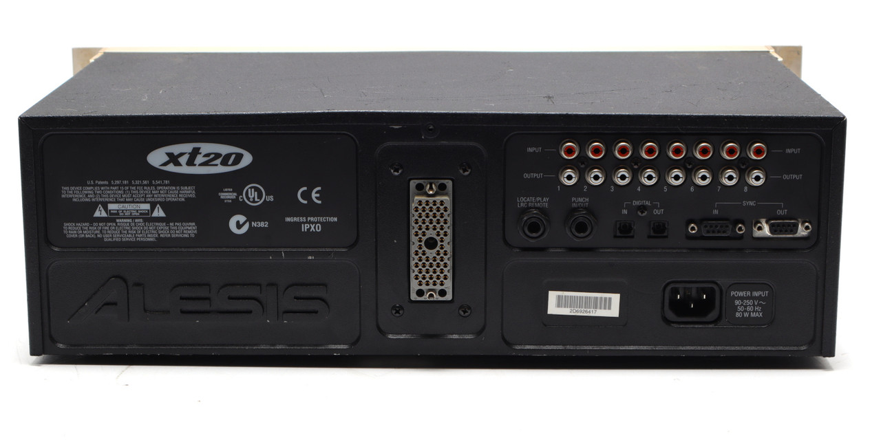 Alesis ADAT-XT20 Type II 20-Bit 8-Track Digital Audio Recorder