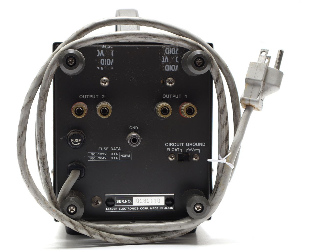 LEADER ACミリボルトメーター LMV−182A (J963amnY) LEADER MILLIVOLT 
