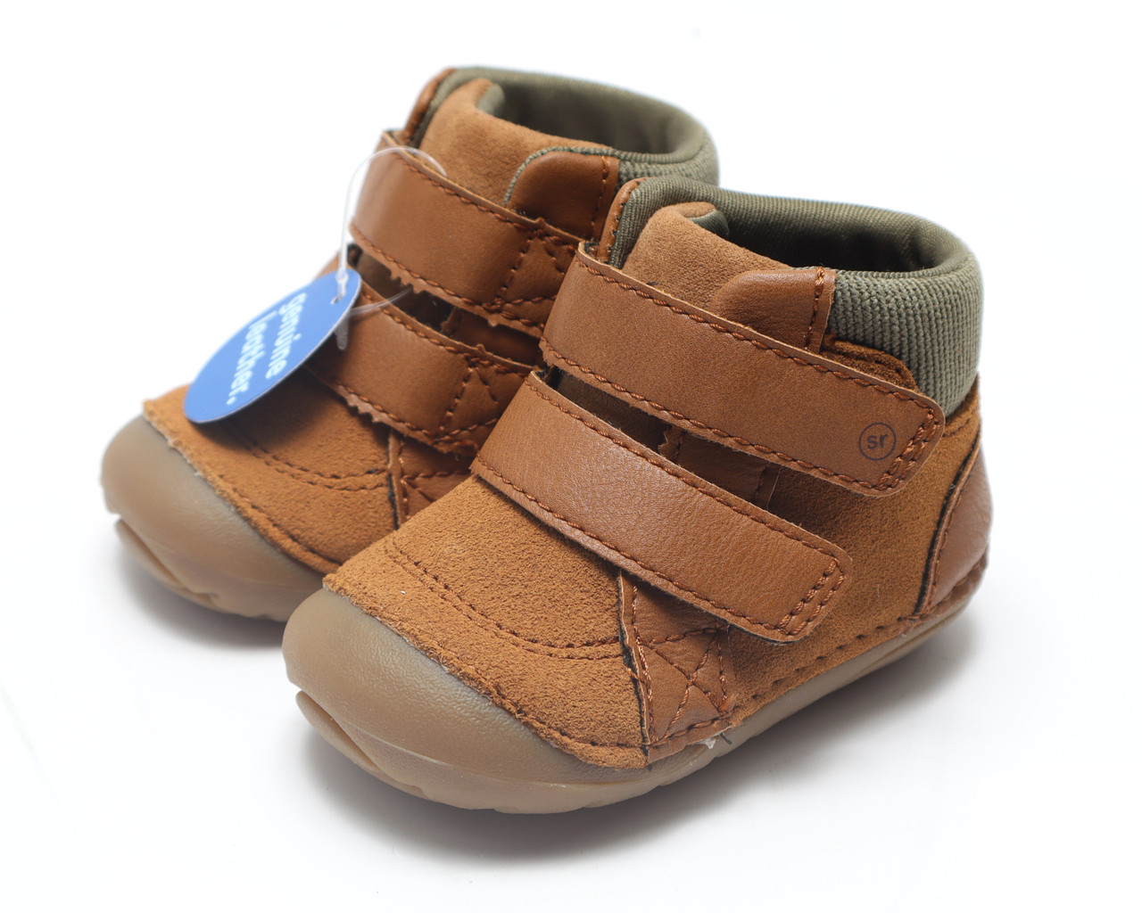 Stride Rite Baby Soft Motion Martin, Tan, 3M