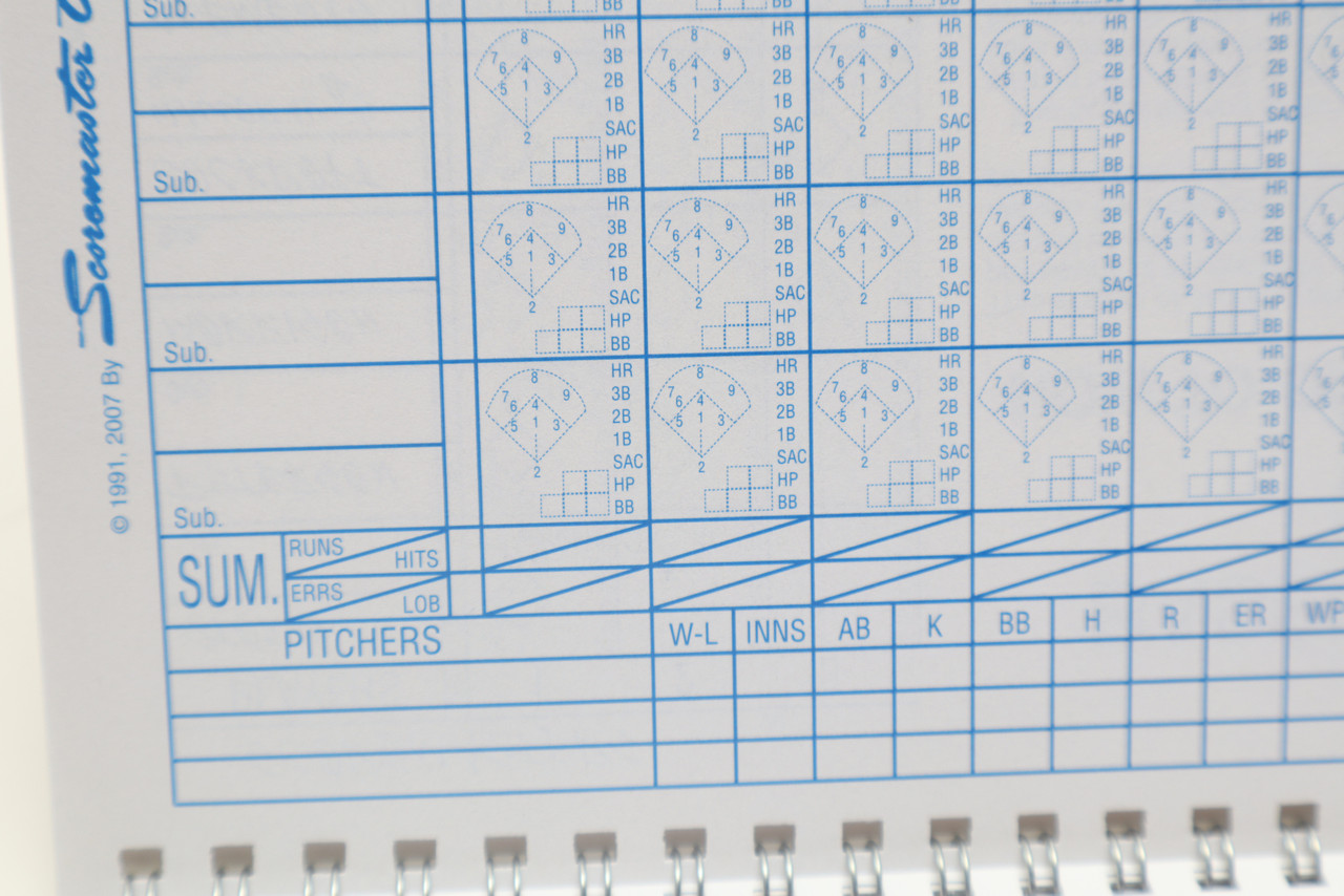 Le Livre De La Jungle Carnet De Score Peterson Scoremaster Pour Baseball Et Softball Portable 737140