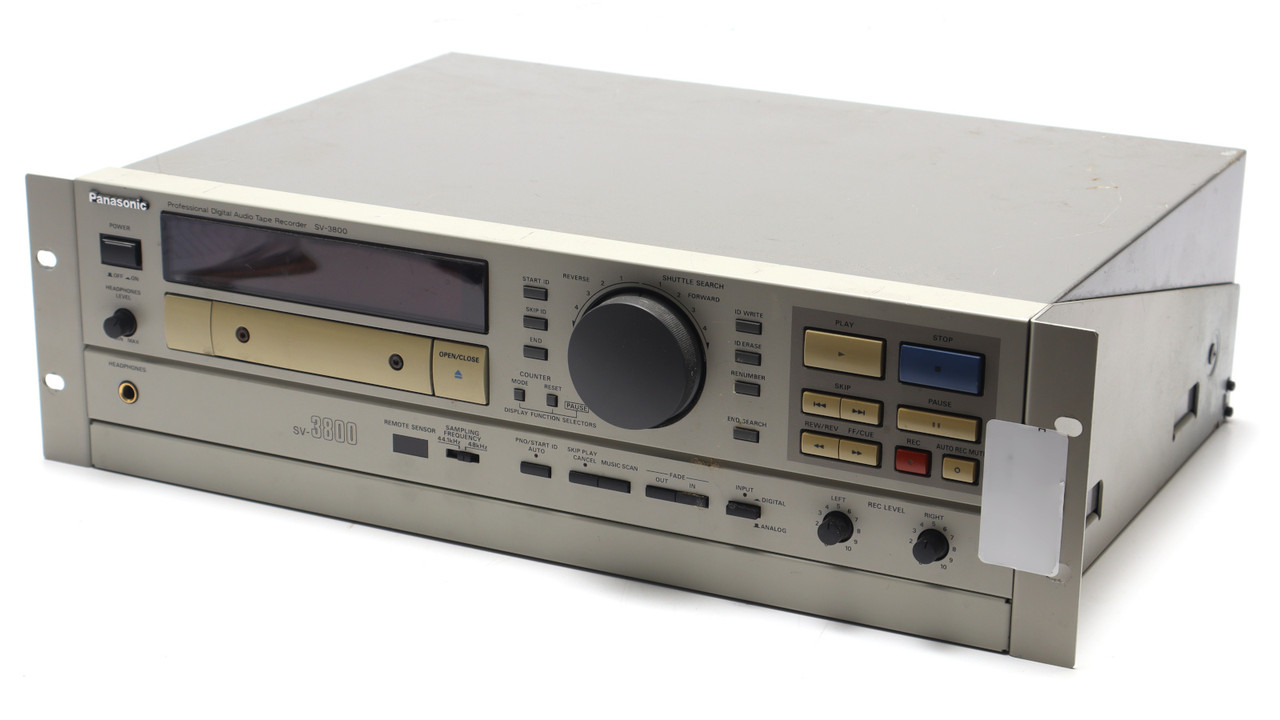 タッキーパナソニック Panasonic SV-3800 Professional DAT Recorder