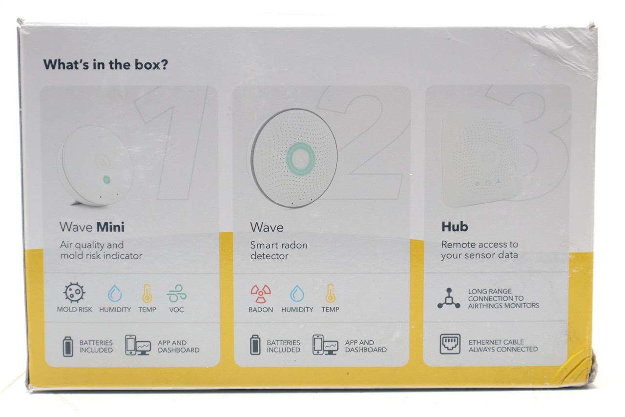 Airthings 4200 Radon Monitor House Kit