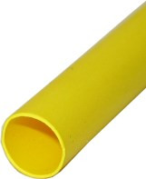 1/2" x 4 Foot Heat Shrink Tubing, Yellow