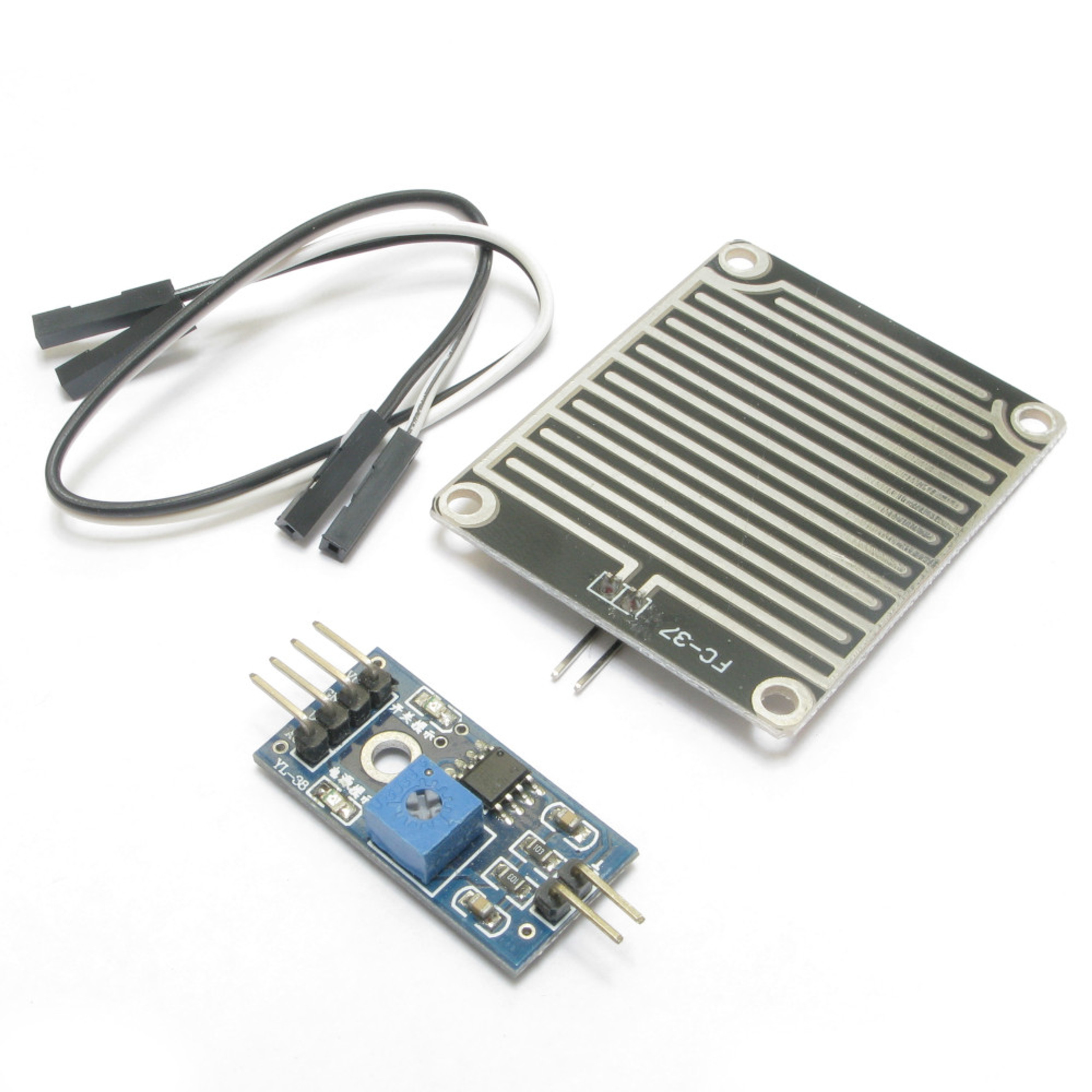 Fc 37 Rain Sensor With Yl 38 Comparator Module Arduino Compatible 6436