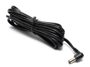 DC Coaxial Power Cable, Male Plug, 5.5mm x 2.5mm To Wire Leads, 9.5ft