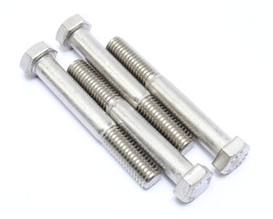 1/2"-13 x 3-1/2" Stainless Steel Hexcap Bolts, 4pcs 1/2"-13 x 3-1/2" Stainless Steel Hexcap Bolts, 4pcs