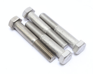 1/2"-13 x 3" Stainless Steel Hex Bolts, 4pcs
