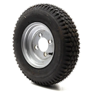 4.80/4:00-8 Trailer Tubeless Type Tire w/4-bolt Wheel