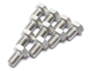 1/2"-13 x 3/4" Stainless Steel Hex Bolts, 10pcs 1/2"-13 x 3/4" Stainless Steel Hex Bolts, 10pcs