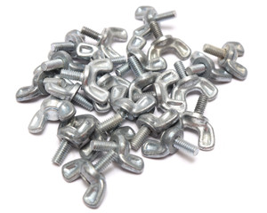 8-32 x 3/4" Stainless Steel Wing Screws, 25pcs