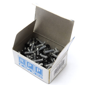 RPP Devices 6-32 X 1/2" Wall Plate Screw, Oval Head, Black, 100pcs RPP Devices 6-32 X 1/2" Wall Plate Screw, Oval Head, Black, 100pcs