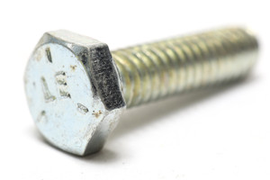 1/4"-20 x 1" Zinc Plated Hex Bolts, 280pcs