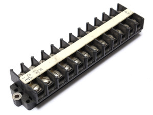 12 Position Terminal Strip, 300V, 20 Amp 12 Position Terminal Strip, 300V, 20 Amp