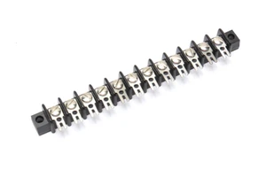 Kulka 699 GP 12 3/4 ST 12-Position Terminal Strip, 300V 20 Amp
