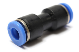 Straight Pneumatic Fitting, 6mm (1/4 in.), Push-To-Connect, 150pcs