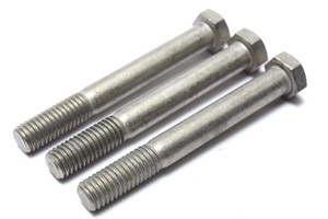 1/2"-13 x 4" Stainless Steel Hex Bolts, 3pcs 1/2"-13 x 4" Stainless Steel Hex Bolts, 3pcs