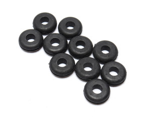9/16" Hole Rubber Grommets for 1/16" Panel, 5/16" ID, 10pcs