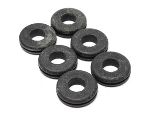 7/8" Hole Rubber Grommets for 1/16" Panel, 1/2" ID, 6pcs