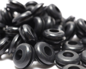 3/8" Hole Rubber Grommets for 1/16" Panel, 1/4" ID, 100pcs