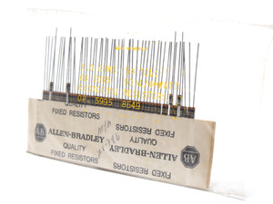 Allen Bradley RC07GF3RJ 3.0 Ohm 1/4 Watt 5% Carbon Resistor, 50pcs
