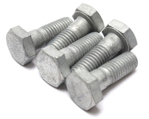 1/2"-13 x 1-1/4" A325 Steel Hex Bolts, 5pcs 1/2"-13 x 1-1/4" A325 Steel Hex Bolts, 5pcs