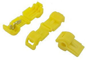 12 - 10 Gauge, Yellow T-Tap To 1/4 Inch Female - 25 Pieces 12 - 10 Gauge, Yellow T-Tap To 1/4 Inch Female - 25 Pieces