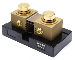 200 Amp 50mV DC Current Shunt