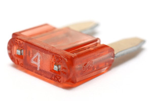 Sound Quest ATM4/25, 4 Amp Mini Auto Fuses, 100pk Sound Quest ATM4/25, 4 Amp Mini Auto Fuses, 100pk