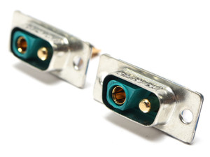 Conec 402W2CPXX62A10X IP67 D-SUB Combination, 2pk