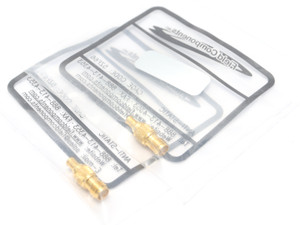 Pasternack FC10F-FC36M-1 SMA Female Jack to MCX Male Plug, 2pk