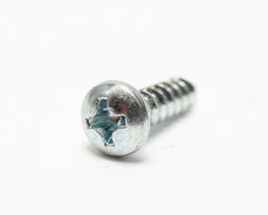 #6 x 1/2" Phillips Pan Head Sheet Metal Screws, 250pc