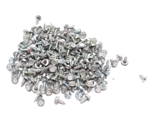 #6 x 3/8" Sheet Metal Screws, Hex Washer Head, 250pc