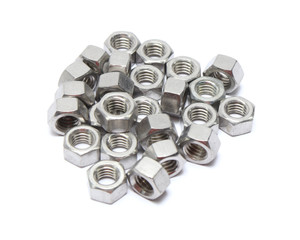 3/8"-16 X 5/16" Stainless Steel Hex Nuts, 25pc 3/8"-16 X 5/16" Stainless Steel Hex Nuts, 25pc