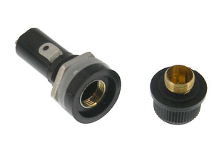 Fuse Holder For 6mm x 30mm Fuses, 10 Amp 250 Volt Max Fuse Holder For 6mm x 30mm Fuses, 10 Amp 250 Volt Max