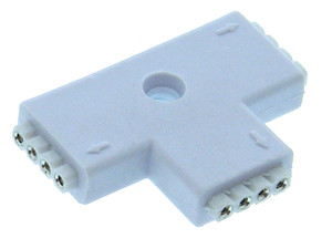 "T" Connector 4 Wire - Round Pin