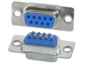 DB-9S Connector, 9 Pin Female DB-9S Connector, 9 Pin Female