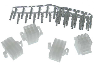 Pack of 4- Connector, 9 Pin Male, Keyed, 5.03mm Pitch Pack of 4- Connector, 9 Pin Male, Keyed, 5.03mm Pitch
