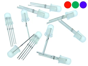 Pack of 10 - PL9823 Programmable RGB 5mm LED